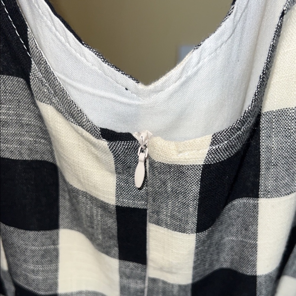 Anthropologie If By The Sea Gingham Jumpsuit - Picture 5 of 6